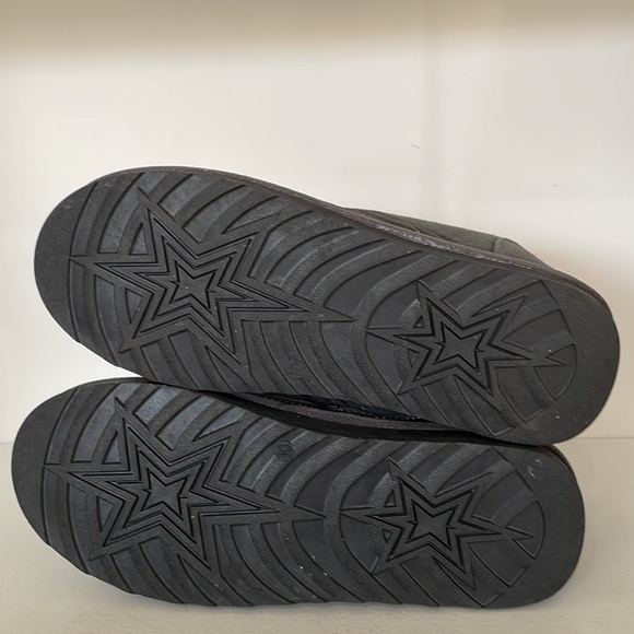 Vepose Woman’s Ankle Boots Gray Winter Snow Cow Suede Leather Wool Size 10 New - Picture 8 of 11